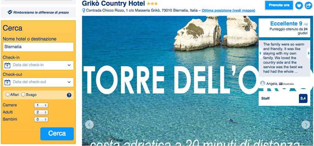 Griko Country Hotel 레체 외부 사진