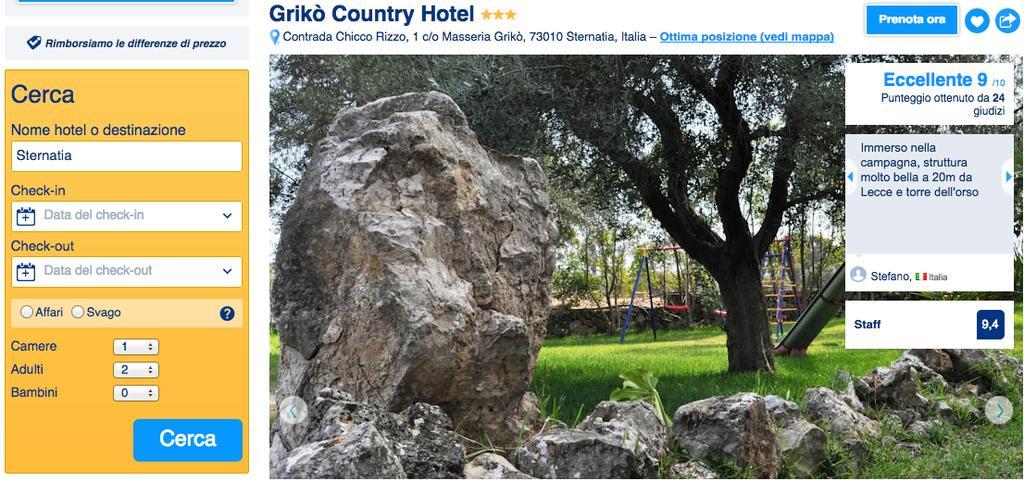 Griko Country Hotel 레체 외부 사진
